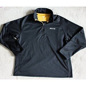 Timberland - Men's Performance Quarter Zip Pullover in Black, size XL